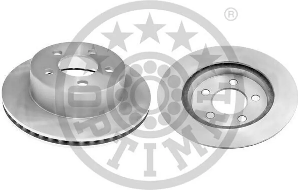 2x Disques de frein OPTIMAL BS-8454C Jeep Cherokee XJ et Wrangler II TJ