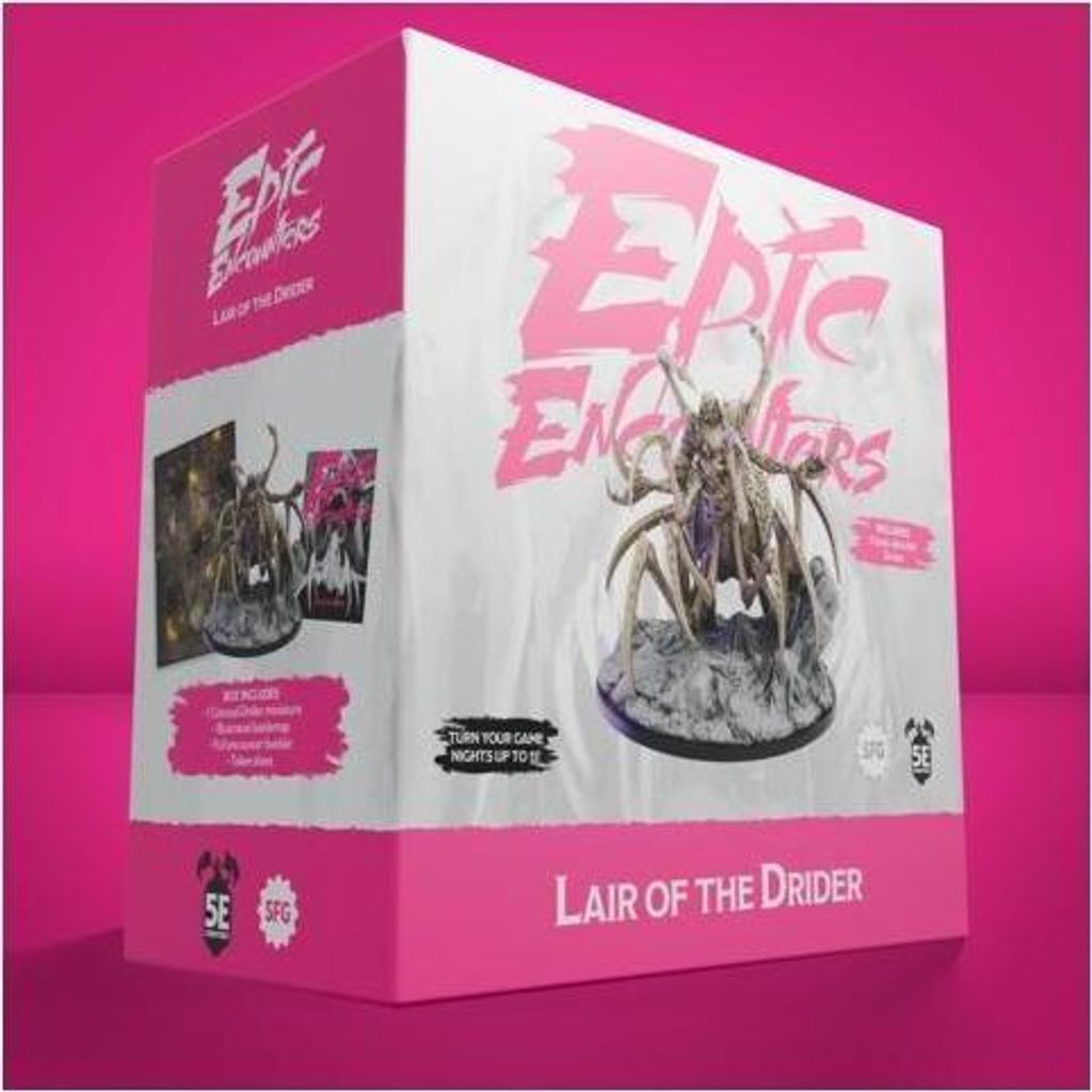 Epische Begegnungen: Die Höhle der Drider Bossbox 5e