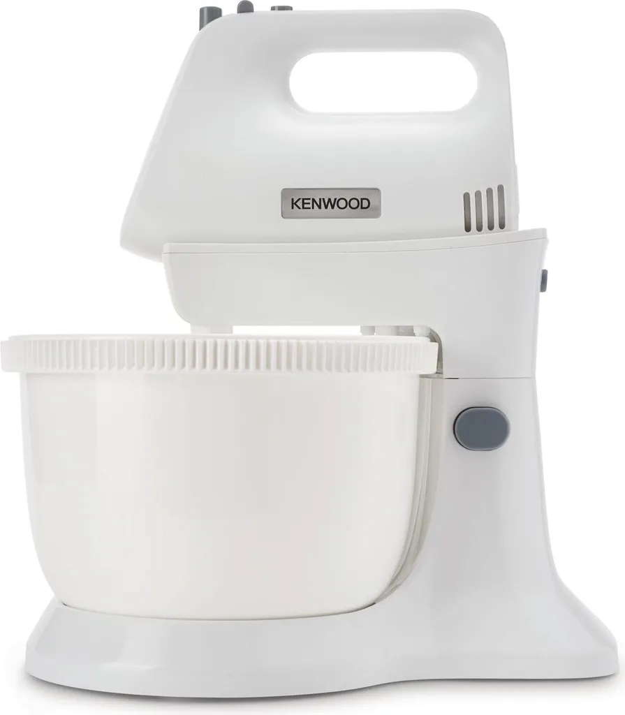 Kenwood HMP32.A0WH Chefette Lite Batteur à Main avec Bol Inox 3,4L Blanc