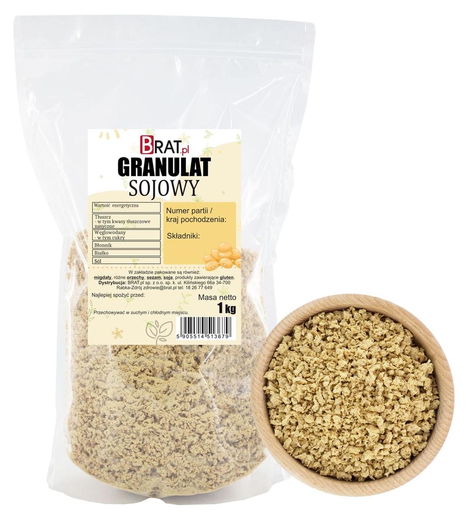 Granulat sojowy 1kg Zdjęcie produktu 