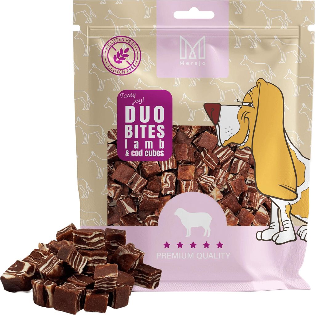 Hundesnack Duo Flavors – Lamm mit Dorsch Mersjo 300g Produktbild 