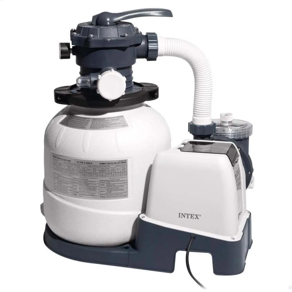 Intex Sc2100-7900 L/h Filtereinheit Silber  Silber One Size Produktbild 
