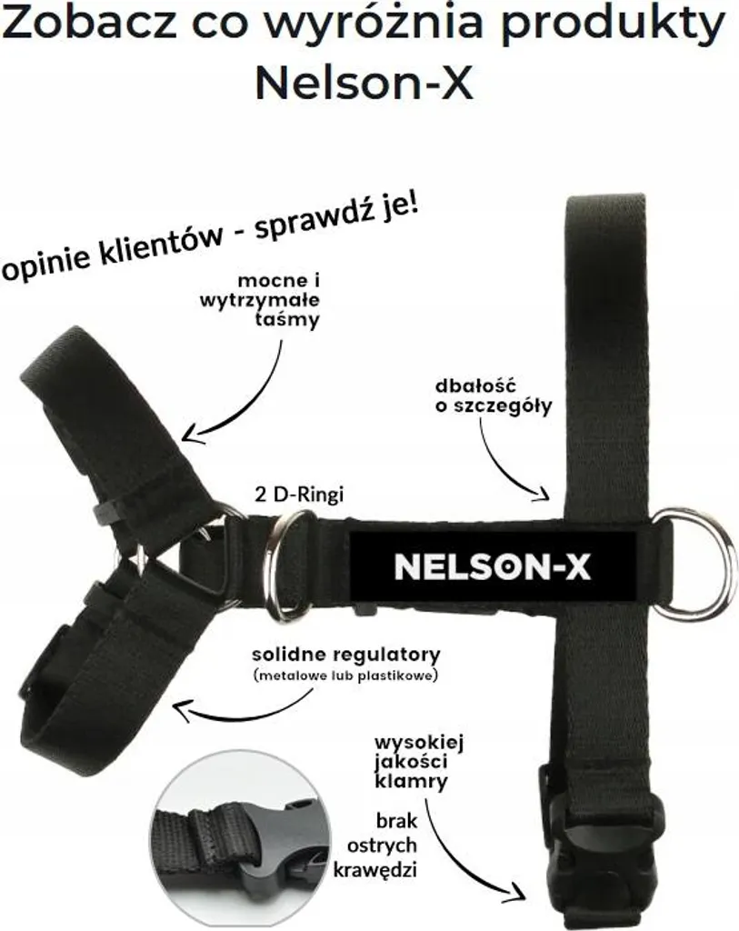 Cordino Nelson-X 150cm Moschettone Scatto | Alta Resistenza 2,5cm - 12