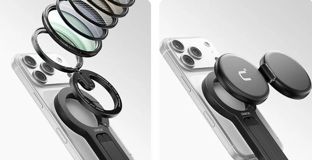 Support iPhone MagSafe pour Vlogging et Selfie Grip Métal ULANZI MA57 - 8