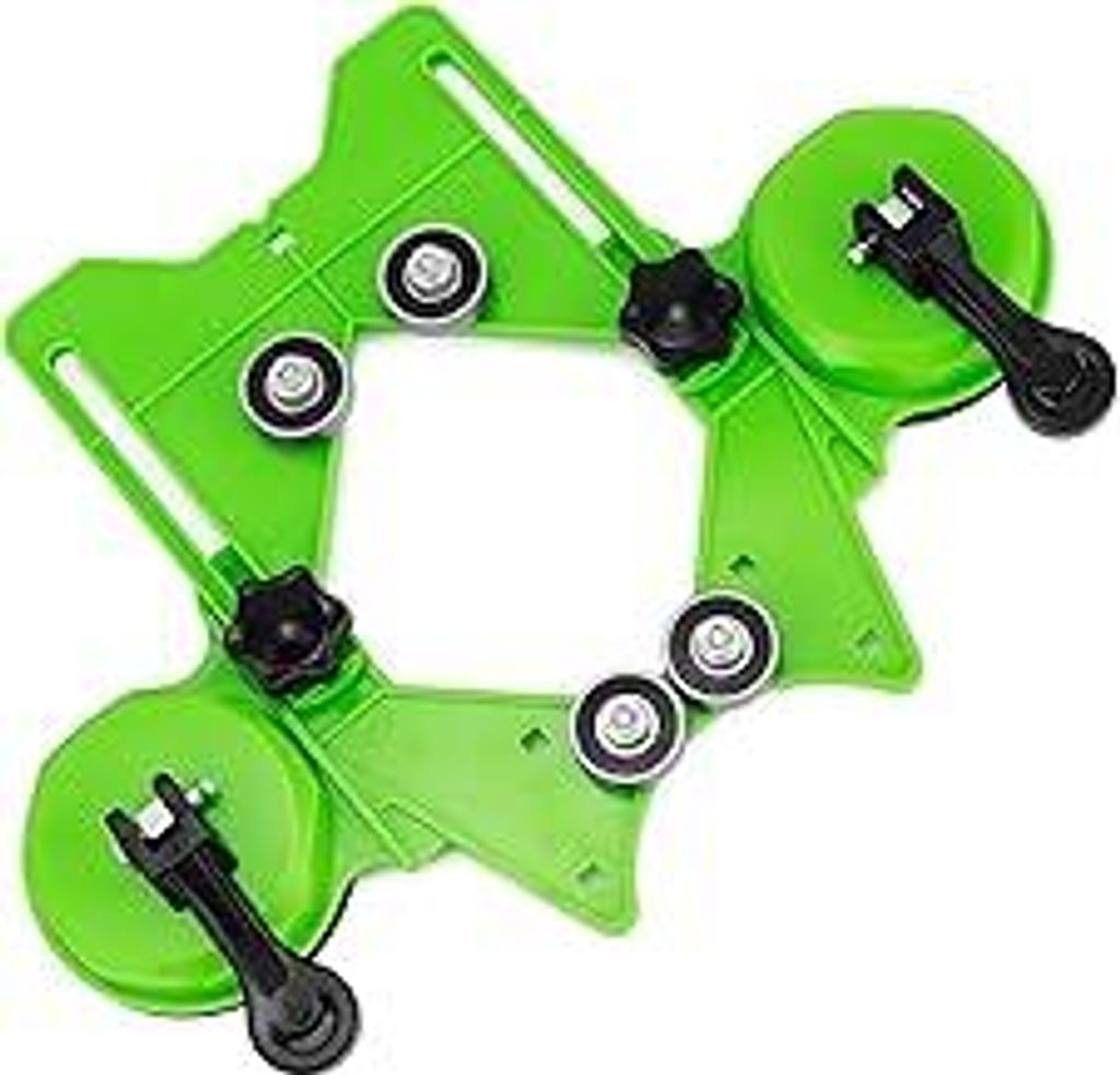 Bohrer-Bit Lochsägen Führungsvorrichtung, 4-83 mm Verstellbarer Stanzer mit Vakuum-Sockel, Fliesen Lochschneider, Diamant-Lochschneider für Glas...