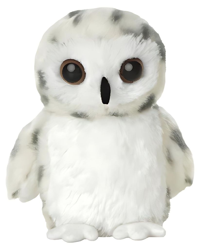 Aurora Mini Flopsies Schneeeule Weiß 20 cm Produktbild 