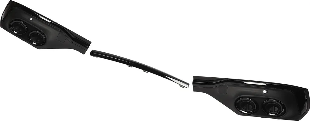 Diffuseur Glossy Black avec Embouts d'Échappement pour Audi SQ5 2021+