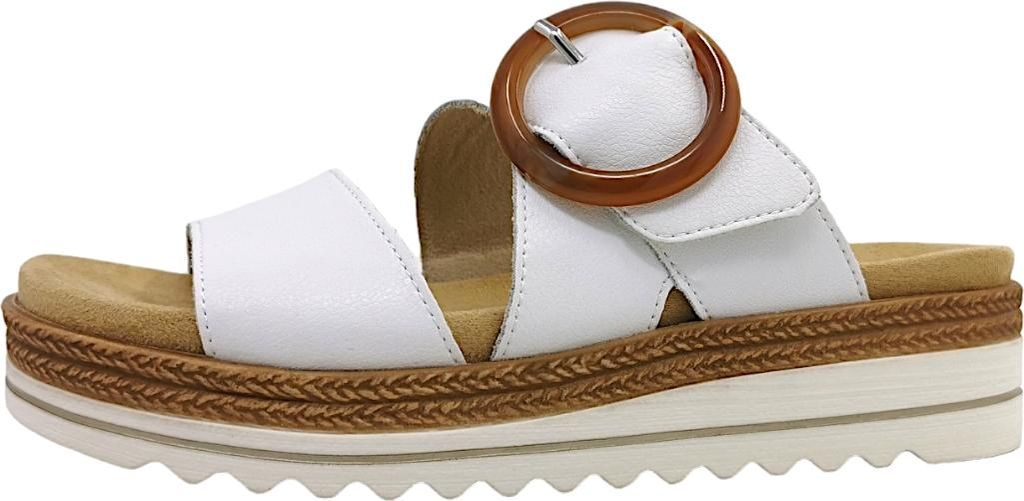 Scarpe da donna Remonte, modello sandalo, colore bianco, Immagine del prodotto 