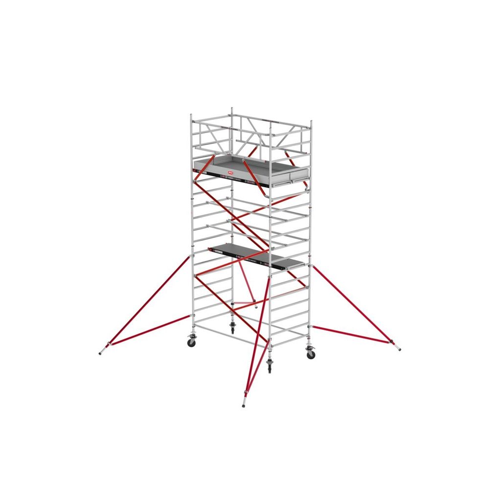 Altrex Fahrgerüst RS Tower 52 Aluminium mit Fiber-Deck Plattform 6,20m AH 1,35x3,05m