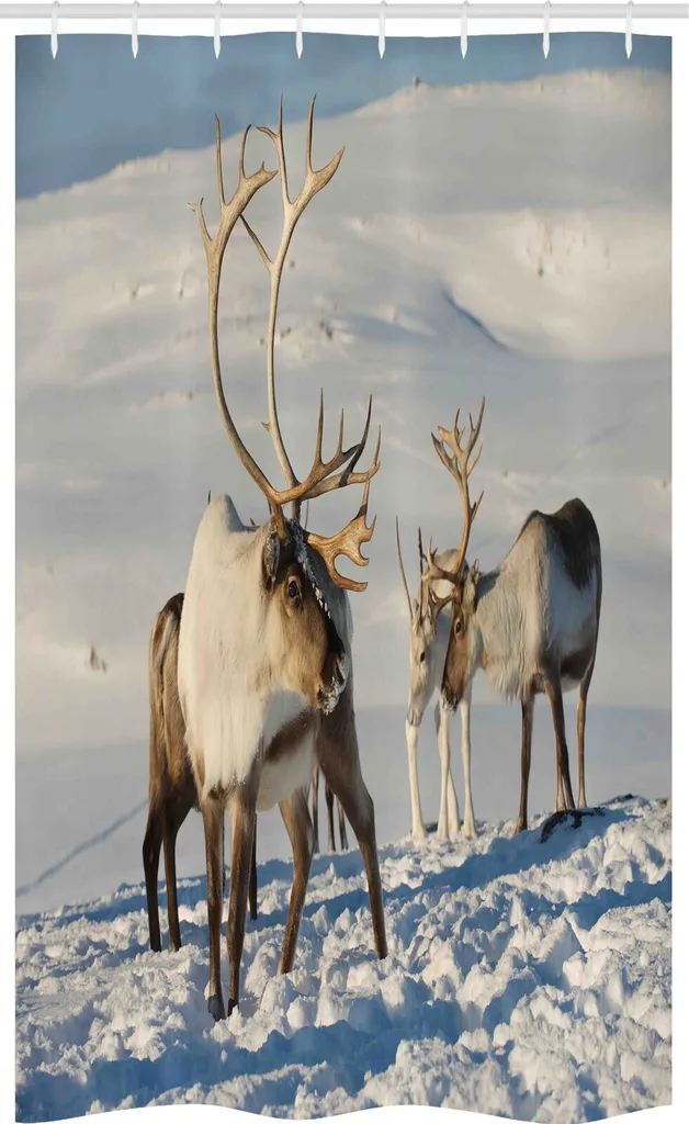 Tenda Bagno 120x180 Renne ABAKUHAUS | Design Scandinavo Impermeabile