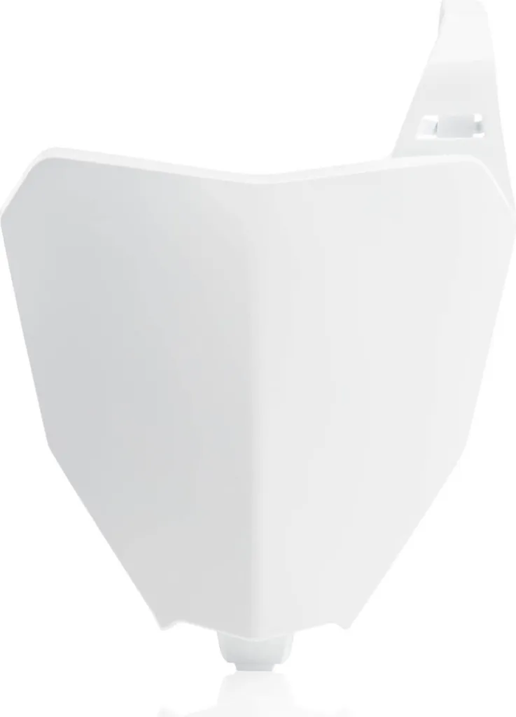 Porte-plaque avant blanc incassable Acerbis pour réparer votre Honda