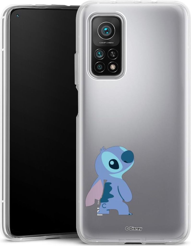 DeinDesign Handyhülle für Xiaomi Mi 10T Pro 5G Silikon Hülle Case Smartphone Schutzhülle Disney Fanartikel Lilo & Stitch