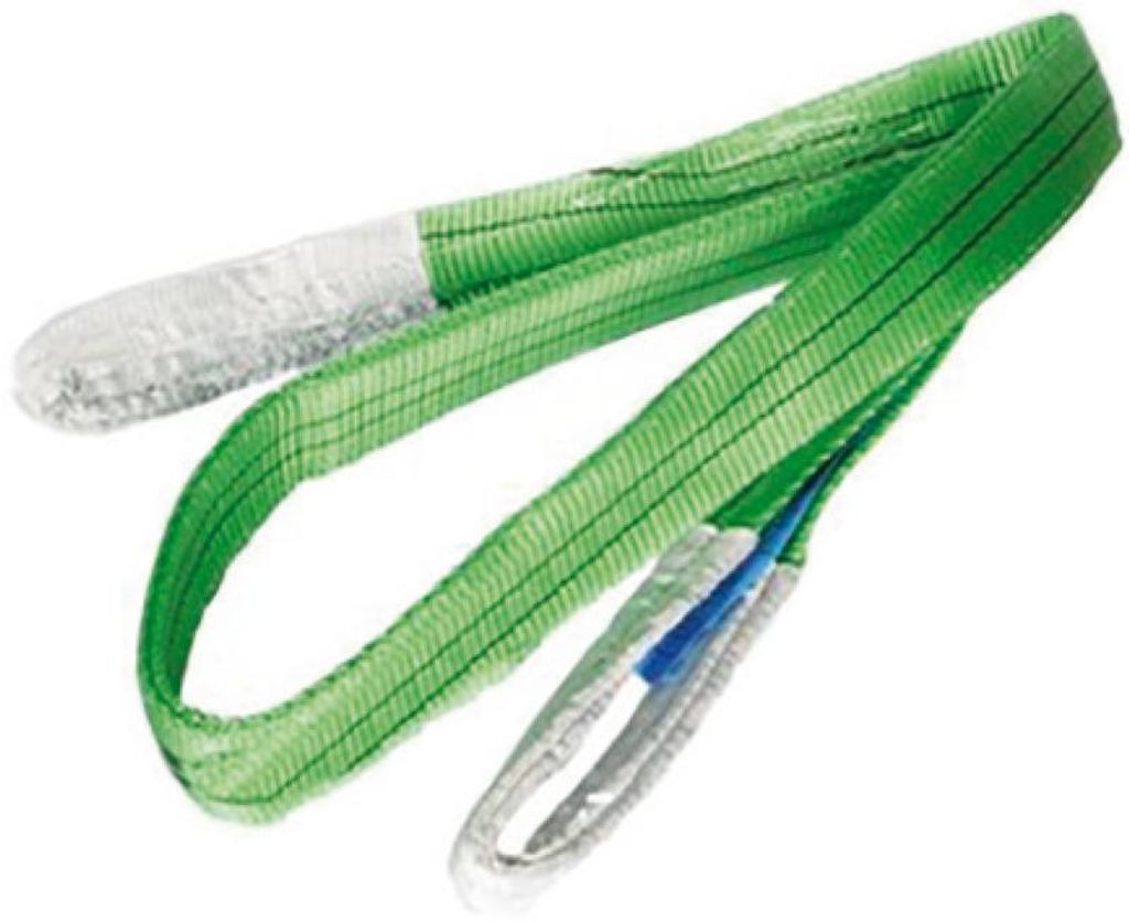 Gurt für Grundverankerung H: 3,5 m 65 mm grün - Osculati 06.480.04