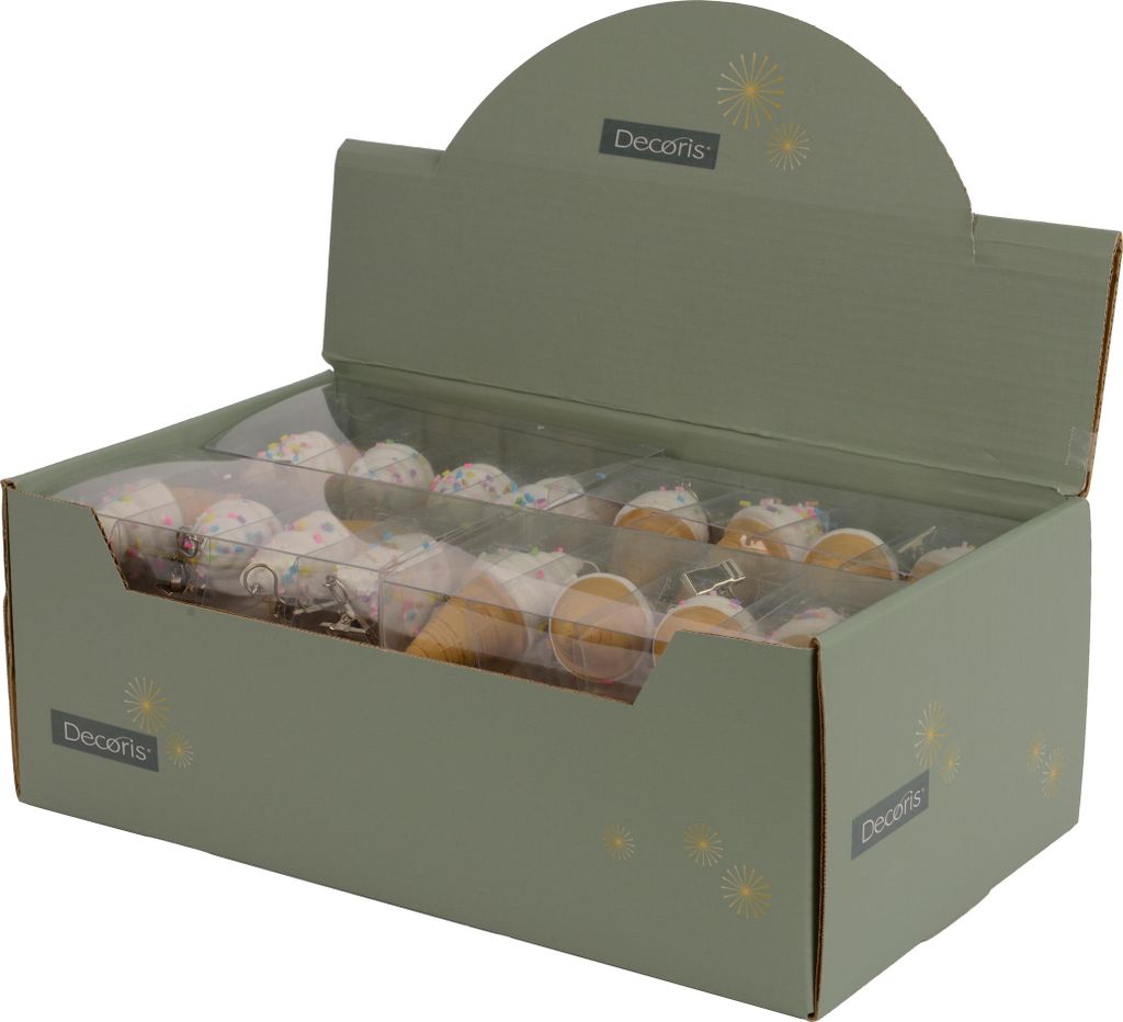 Tischdeckenbeschwerer Waffeleis 7x3x3cm Keramik 4er Set Produktbild 