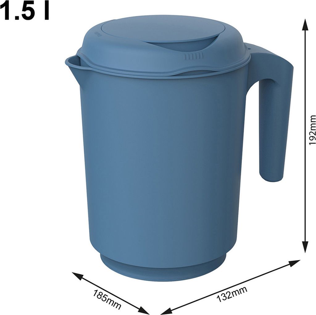 Mixbecher 1,5 l FRESH, Farbe:Horizon blau