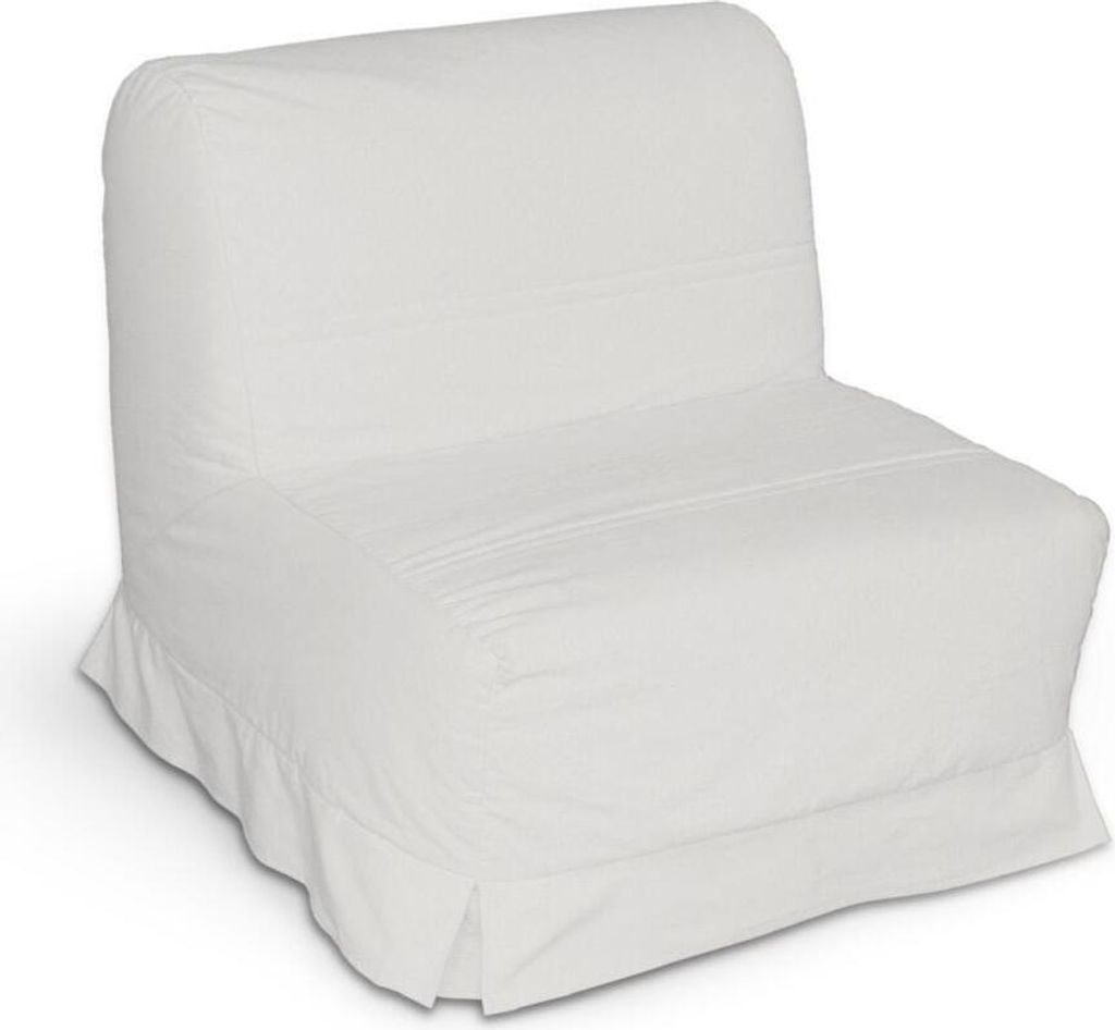 Dekoria Bezug für Lycksele Sessel mit Kellerfalten, hellbeige, Bezug für Lycksele Sessel