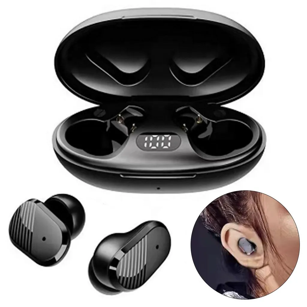 In-Ear Bluetooth Kopfhörer,In-Ear Earbuds mit Geräuschreduzierung, Hi-Fi Sound,Bluetooth 5.2,Schwarz