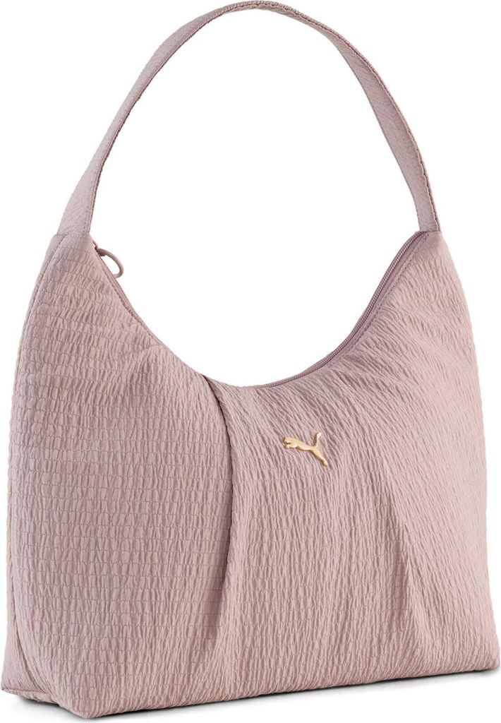 PUMA Schultertasche UP Slouchy Hobo Bag Sandstone altrosa