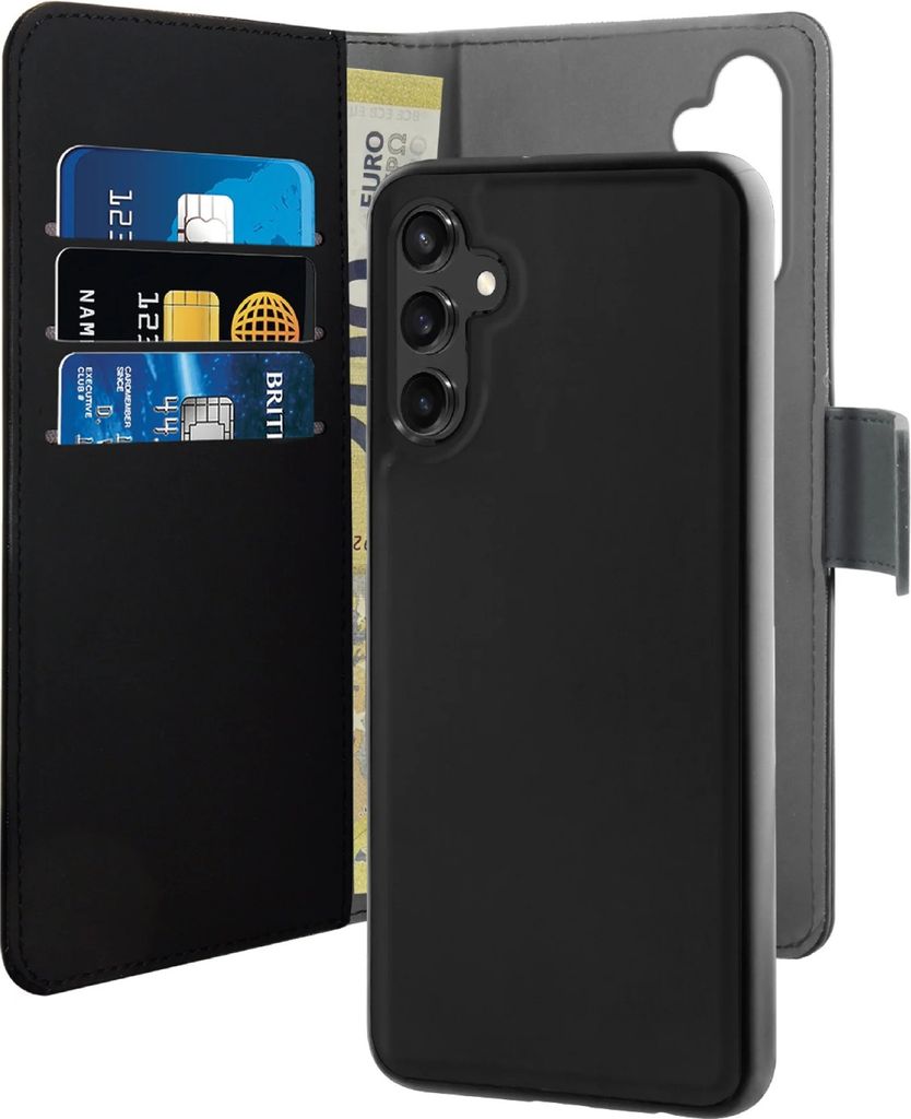 SBS Wallet Detachbale 2 in 1 case for Samsung Galaxy A25 5G Schwarz Handyhülle