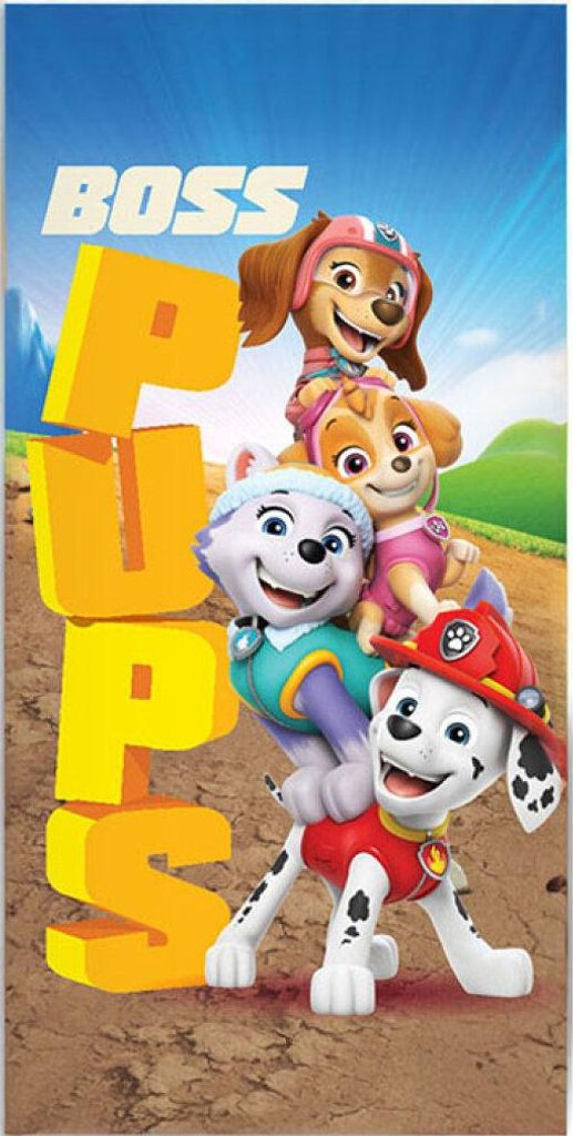 Babyhandtuch Paw Patrol Liberty Skye Everest und Marshall