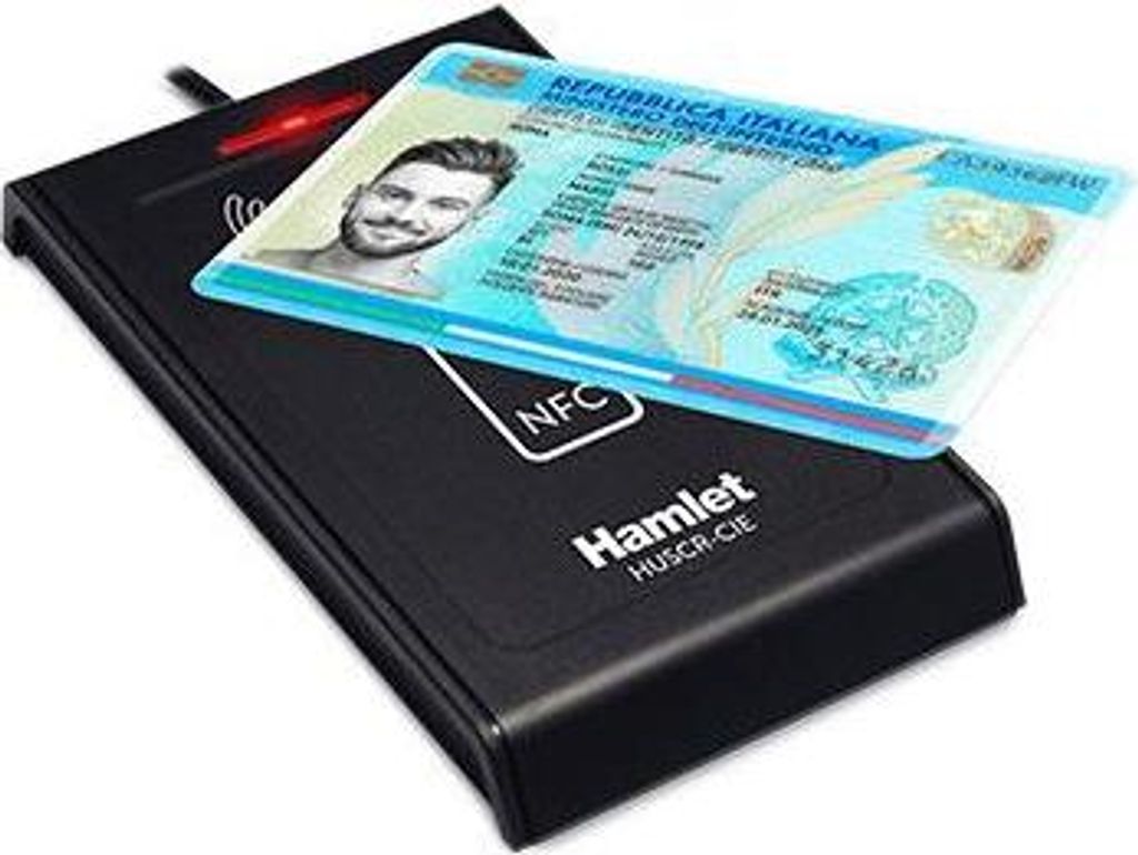 Hamlet NFC-Chipkartenleser für PA-Dienste und digitale Signatur - USB, 13,56 MHz