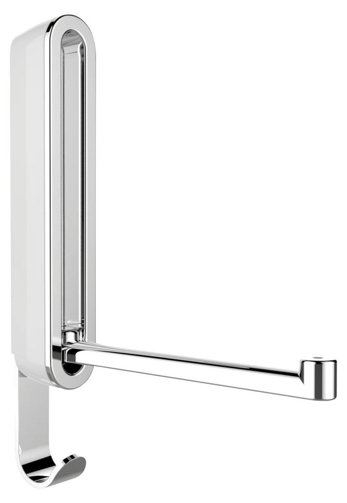WENKO Klapphaken Premium Mod. Sigma Polarweiß, klappbarer Produktbild 