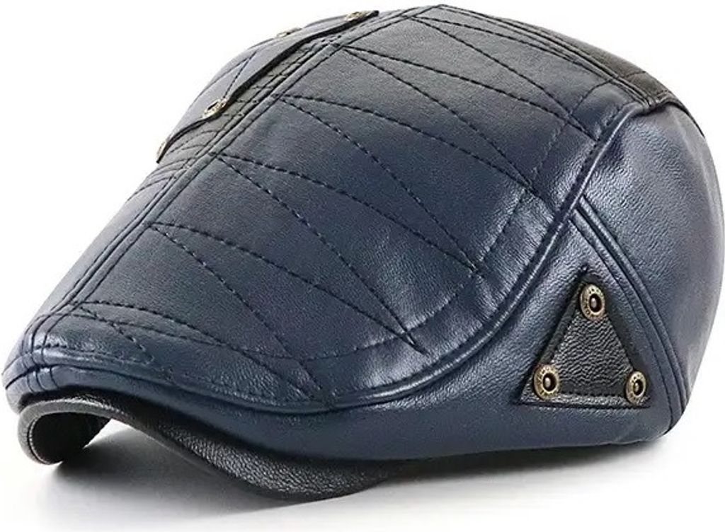 Stylishe Eduardo Baskenmütze für Herren - Blau | KP26117