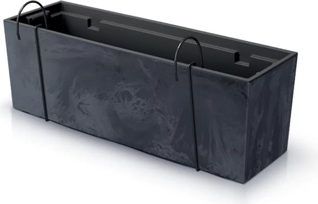 Truhlík s háky Efect antracit 58 cm Obrázek produktu 