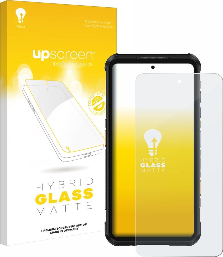 upscreen Entspiegelungs Schutzglas für Ulefone RugOne Xever 7 Pro Schutzfolie Panzer Folie Glas Display Schutz matt