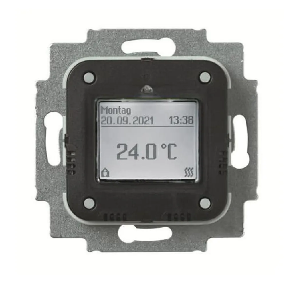 Thermostat Busch-Jaeger 1098 U-102 avec Timer et Écran LCD Précis