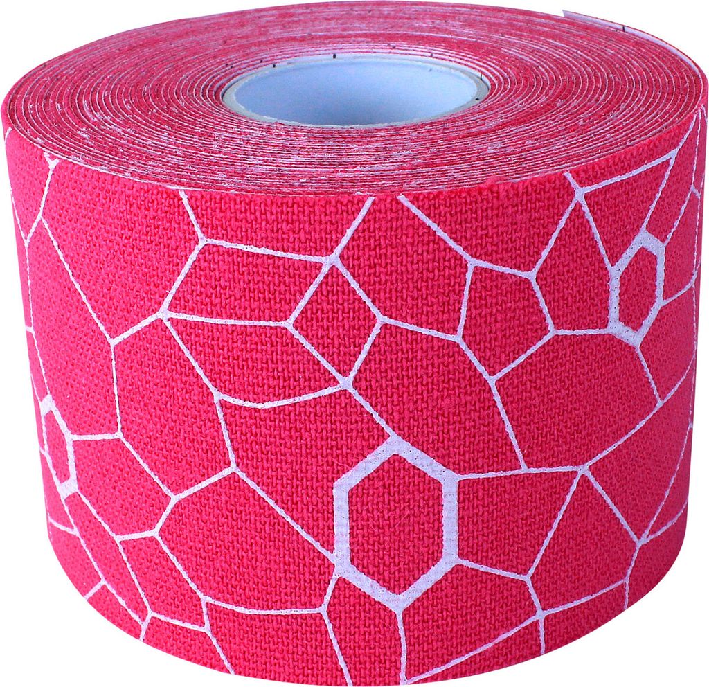 Thera-Band Kinesiology Tape XactStretch, 5 m x 5 cm, pink/weiß