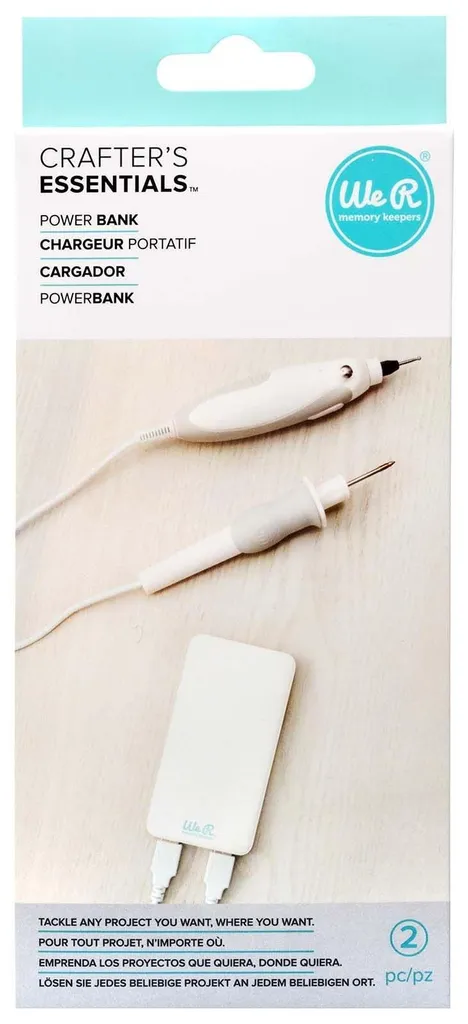 Batterie Externe USB pour Outils Créatifs We R Memory Keepers 10000mAh