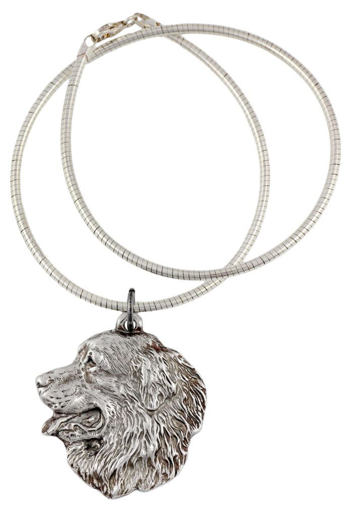 Berner Sennenhund, Dürrbächler, Bouvier bernois I - Hundehalsband, einzigartiger Schmuck für den Hundefan, einzigartiger Kreuzotter-Anhänger de...