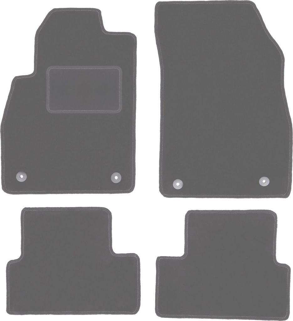 Graphit-Fußmatten für: Chevrolet Cruze Fließheck, Limousine, Kombi (2008-2016)
