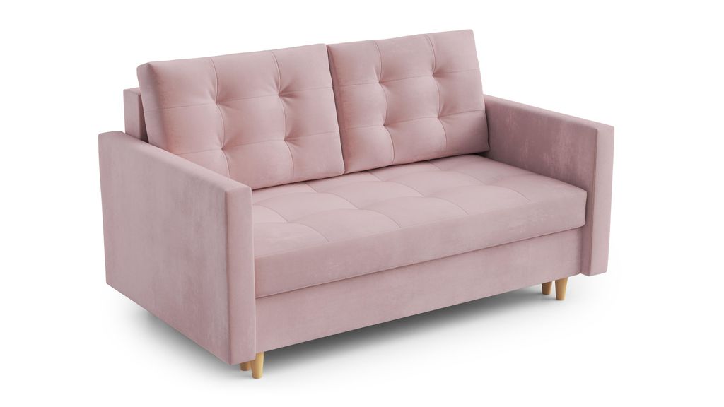AX LIVING Spaxton Canapé 2 places Petit 155 Rose Fonction Image du produit 