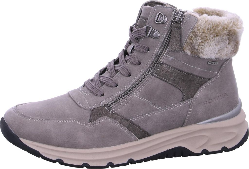 Romika  Damenschuhe Schnürer Winterstiefel Grau Freizeit, Produktbild 