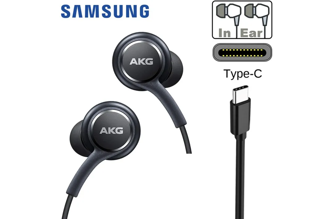 Samsung EO-IC100 Auricolari Type-C Neri AKG | Audio Hi-Fi per Smartphone