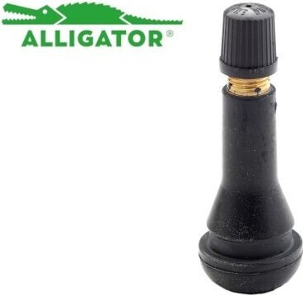100x ALLIGATOR Reifenventil Transporterventil 9-523131 49mm Gummi