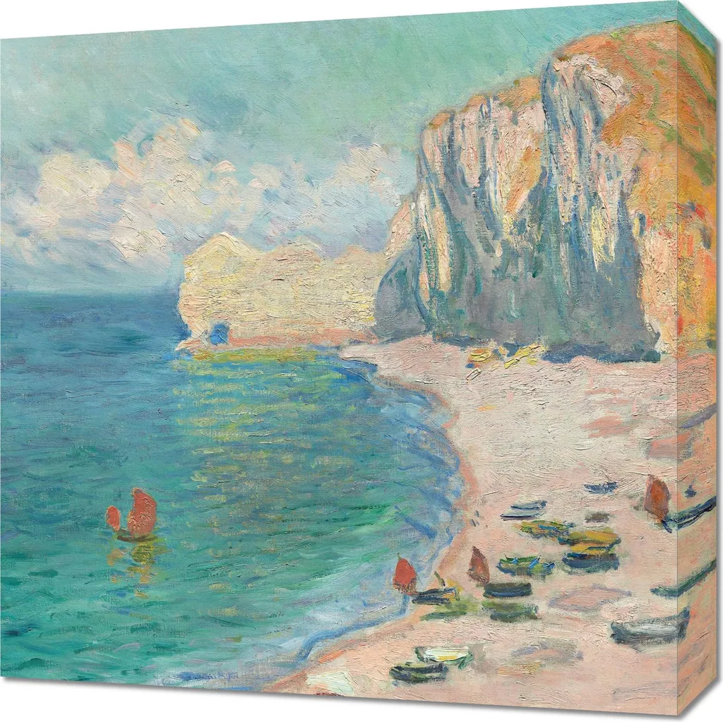 Arredamento Moderno: Quadro Monet Vintage 50x50 cm per Interni Chic