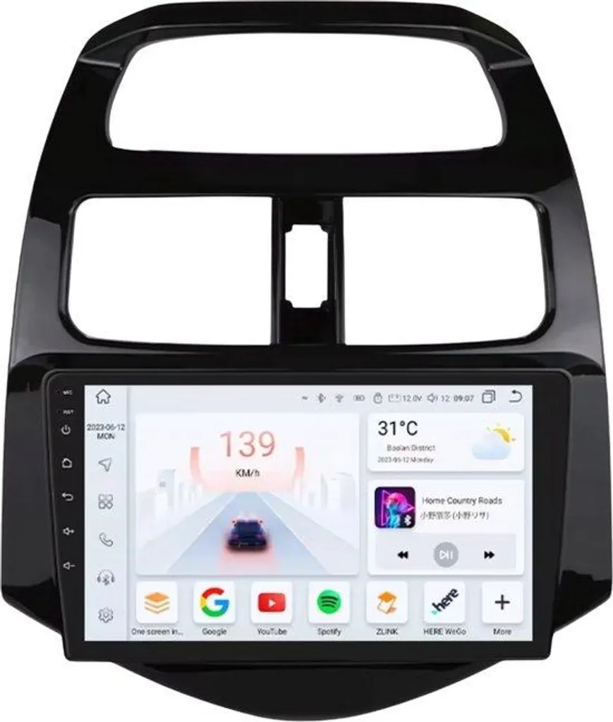 Autoradio CarPlay pour Chevrolet Spark 2010-2014 Bluetooth 3Go RAM 32Go