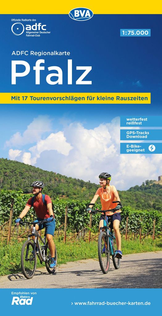 BVA ADFC Regionalkarte Pfalz 1:75.000