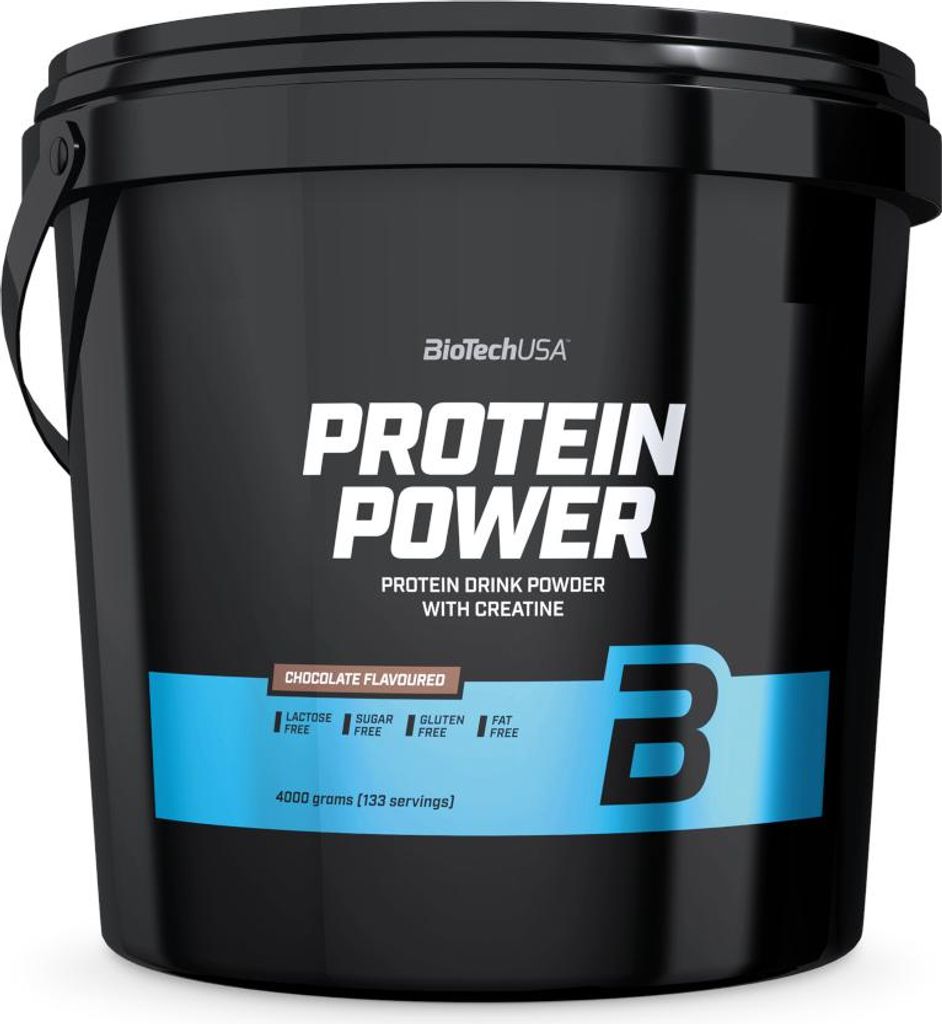 BioTech USA Protein Power 4000g Eimer Pistazie Produktbild 