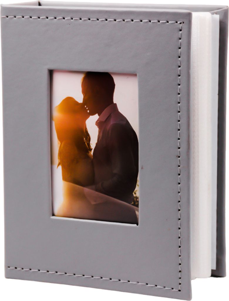 Einsteck-Fotoalbum, Kunstledereinband, 50 Seiten, 100 Taschen, 10,2 x 15,2 cm, für Hochzeiten, Reisen, Babypartys, Kinder, Familienjubiläen, Bild...