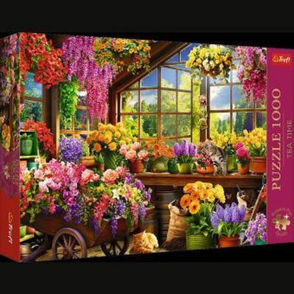 TREFL Puzzle Premium Plus Tea Time: 1000 Stü ck