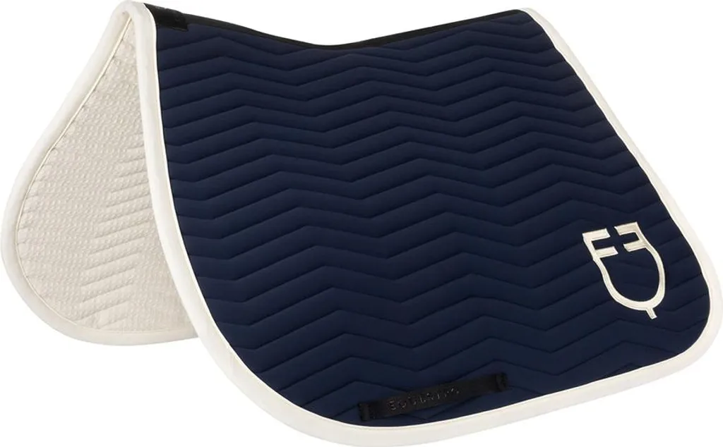 Equestro Wave Quilting Tapis de selle de saut Full pour performance CSO