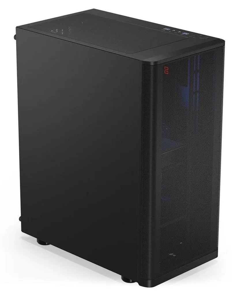 Boîtier Endorfy Ventum 200 Solid avec Façade Perforée et Acier Noir - 7
