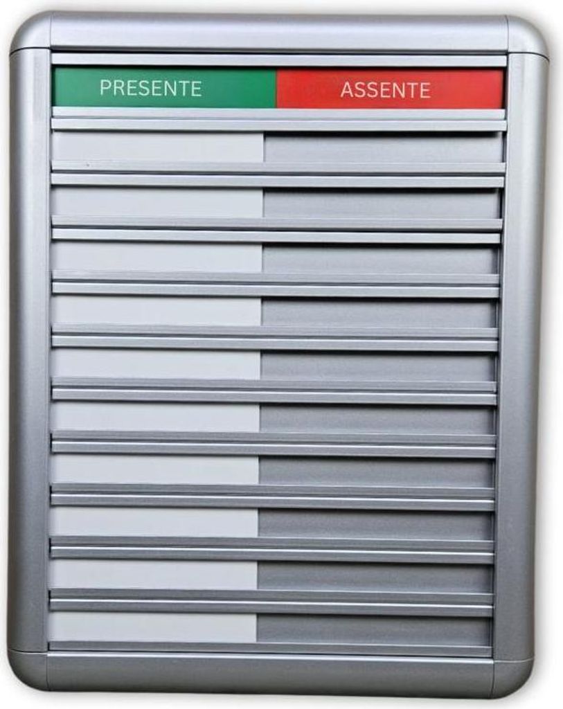Tabellone Presente-Assente in alluminio CombiCraft - 10 Immagine del prodotto 