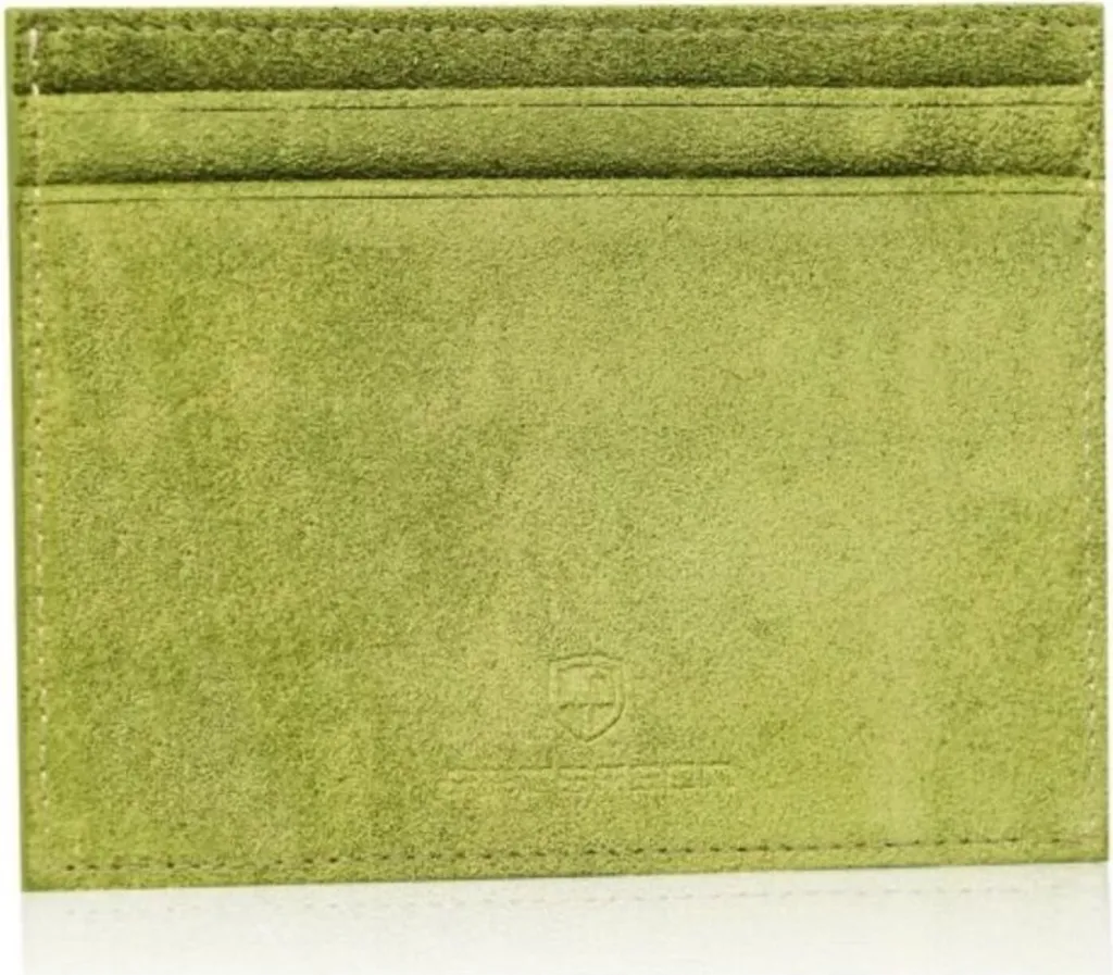 Portafoglio Uomo Peterson in Vera Pelle Verde - Elegante e Sicuro