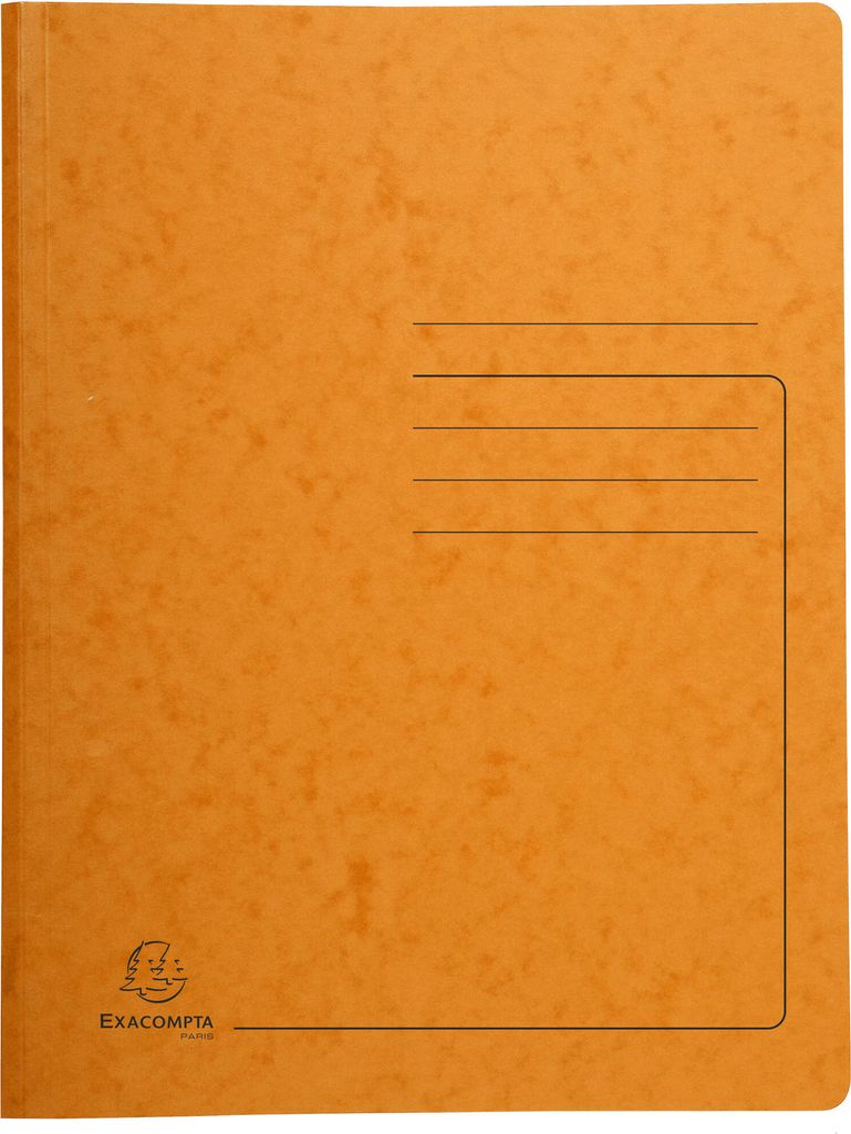 Exacompta Spiralhefter 240224E DIN A4 Karton orange