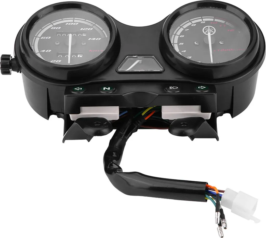 Compteur moto LCD étanche 12000RPM 12V pour Yamaha YBR 125 multifonction
